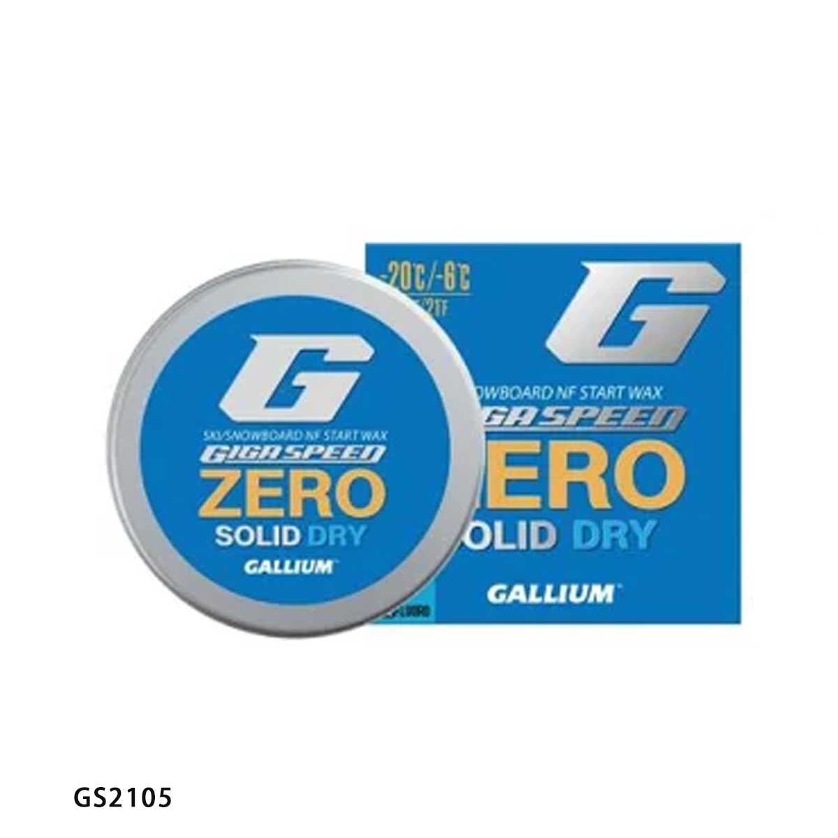 GALLIUM ガリウム ワックス 2025 GS2105 / GIGA SPEED ZERO SOLID Dry 8g スノボ スノーボード | GALLIUM | 01