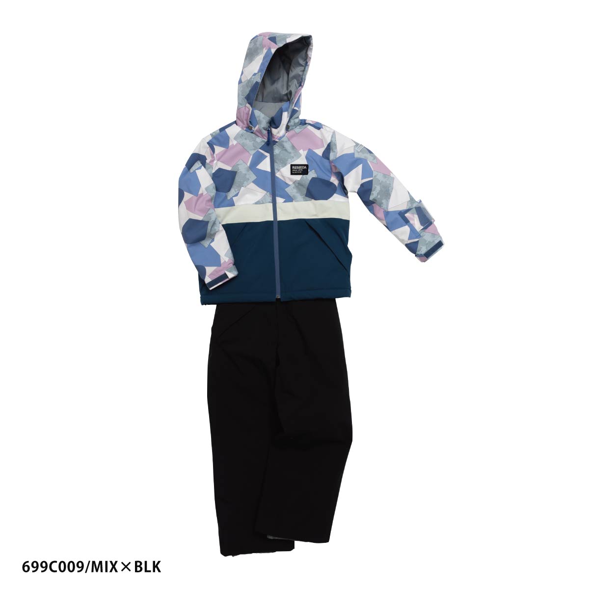 スノボウェア キッズ スノーウェア ジュニア レセーダ RESEEDA 上下セット＜2025＞ JUNIOR SUIT / RES77201【GARA】【上下セット ジュニア】 | RESEEDA | 01