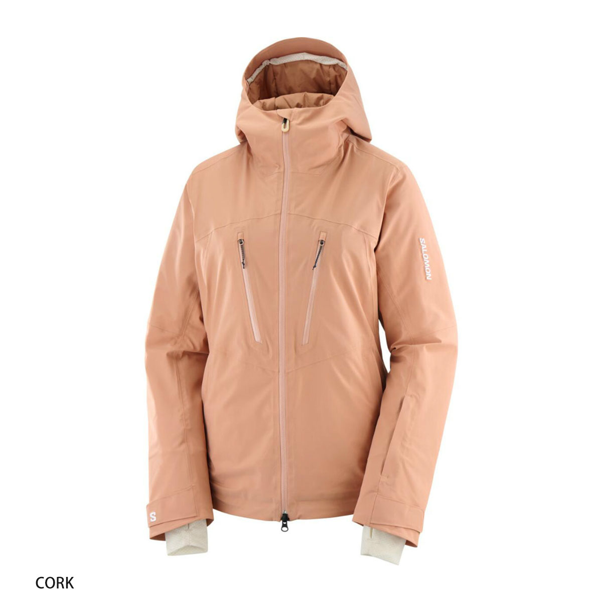 SALOMON スノーボード ジャケット（色：ベージュ系）｜ウエア