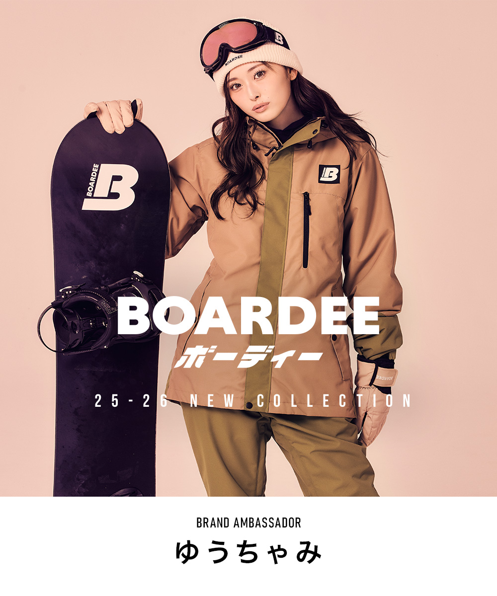 BOARDEE(ボーディー)アンバサダーゆうちゃみ