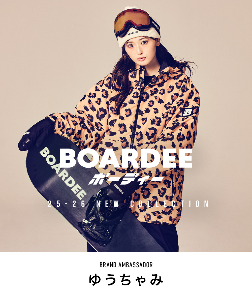 BOARDEE(ボーディー)アンバサダーゆうちゃみ