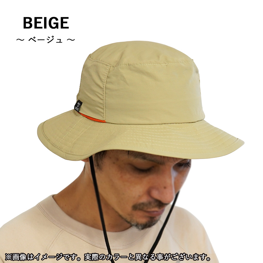 ODOG 撥水 サンシールド付き アドベンチャー ハット はっ水