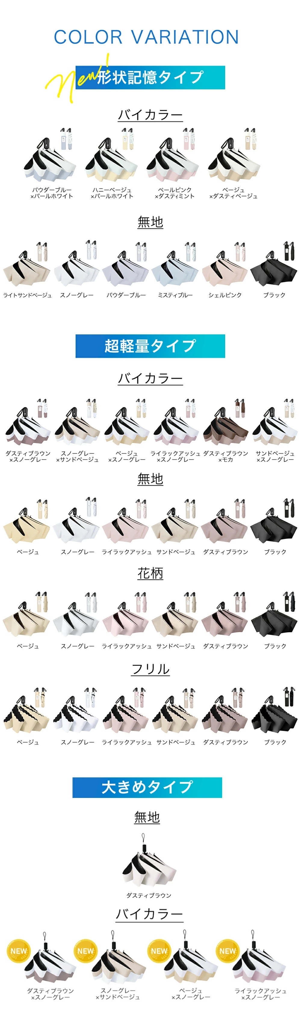 シシベラ ワンタッチ日傘 通勤  風に強い 紫外線対策 折りたたみ UVカット 傘 軽量 人気 晴雨兼用 遮光遮熱 丈夫 レディース 花柄 メンズ ゴルフ キャンプ 夏 | CICIBELLA | 04