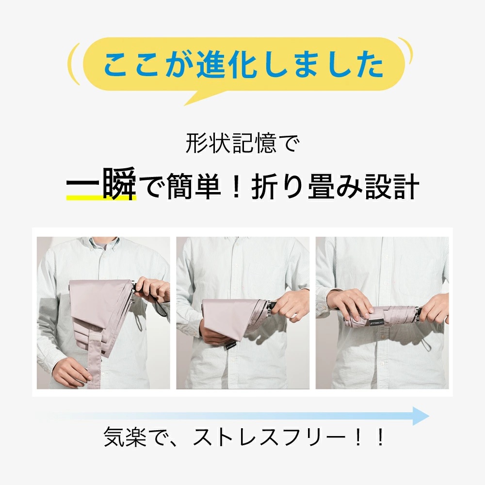 シシベラ ワンタッチ日傘 通勤  風に強い 紫外線対策 折りたたみ UVカット 傘 軽量 人気 晴雨兼用 遮光遮熱 丈夫 レディース 花柄 メンズ ゴルフ キャンプ 夏 | CICIBELLA | 07