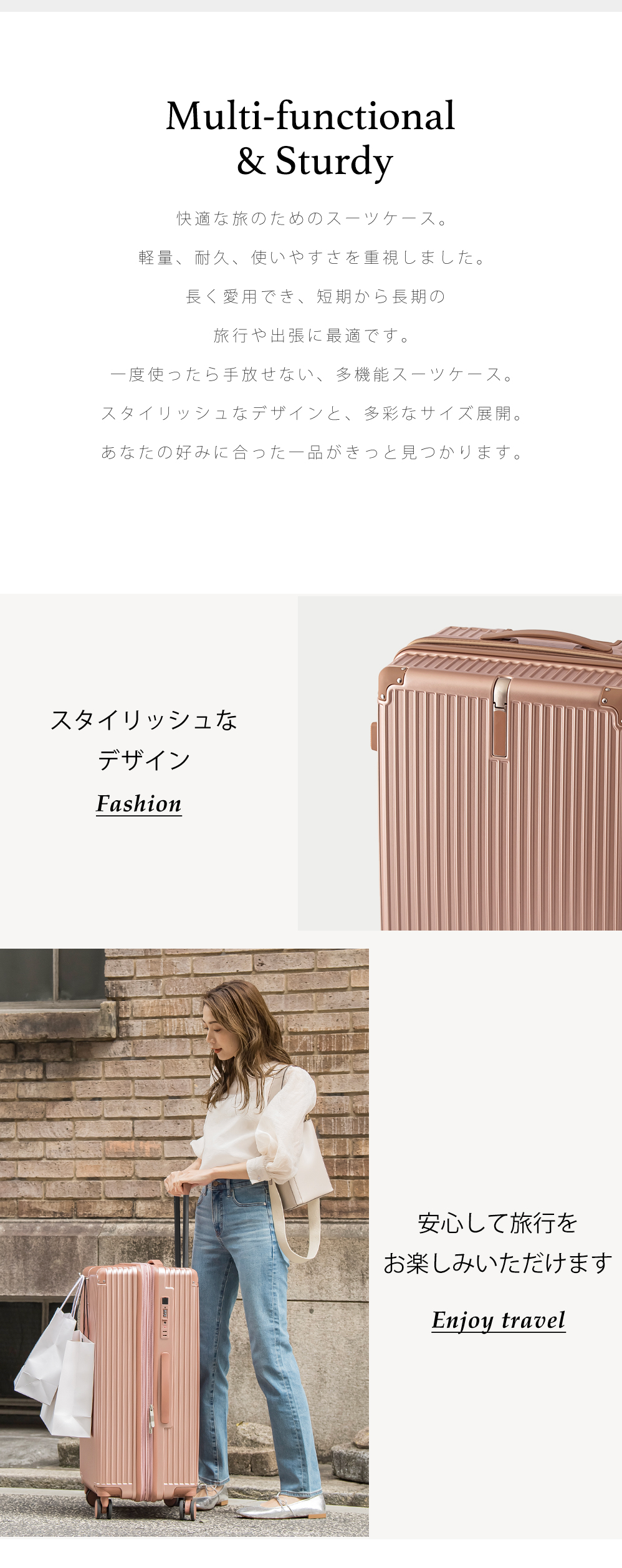 キャリーバッグ スーツケース 機内持ち込み Sサイズ キャリーケース シシベラ TYPE-C USBポート ベルト 1-3泊用 大容量 多収納ポケット トランク cicibella 関連画像4