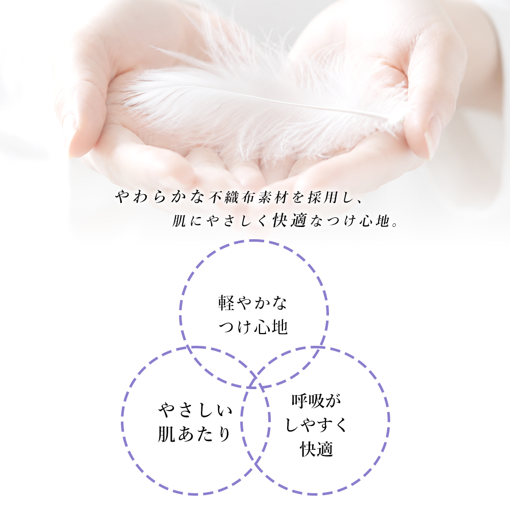 ＼2026新発売／のど加湿超潤い 5セット入X2箱 マスク 加湿マスク 加湿フィルター付き 立体 就寝用 保湿 シシベラ 不織布 個包装 肌に優しい 男女兼用 CICIBELLA | CICIBELLA | 09