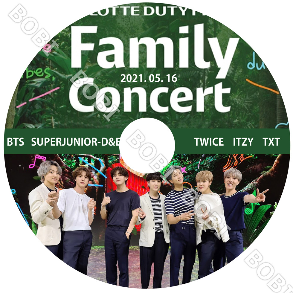 K Pop Dvd 21 Family Concert 21 05 16 日本語字幕なし 防弾少年団 バンタンsuper Junior D E Twice Itzy Txt Kpop Dvd Bts C 2 Bobi 通販 Yahoo ショッピング