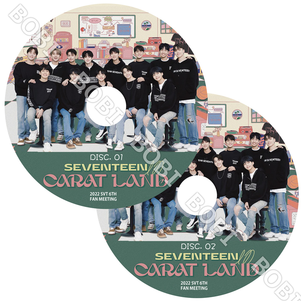 K-POP DVD】☆ SEVENTEEN 2022 SVT FANMEETING☆2枚セット☆CARAT LAND