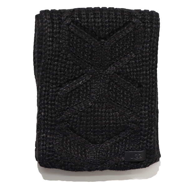 【UGG/アグ】101013 Cable Scarf スカーフ マフラー ケーブルニット ロゴ レディース ギフト 防寒 おしゃれ 通勤 通学 | UGG | 03