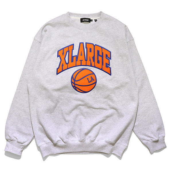 エクストララージ【X-LARGE】COLLEGE LOGO CREWNECK SWEAT スウェット