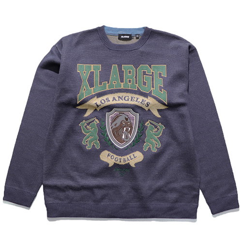 エクストララージ【X-LARGE】EMBLEM LOGO CREWNECK KNIT XLARGE