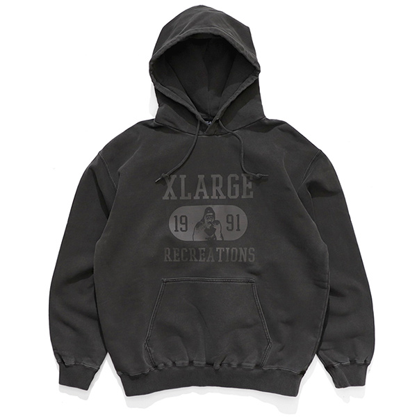 エクストララージ【X-LARGE】RECREATIONS PIGMENT DYED HOODED