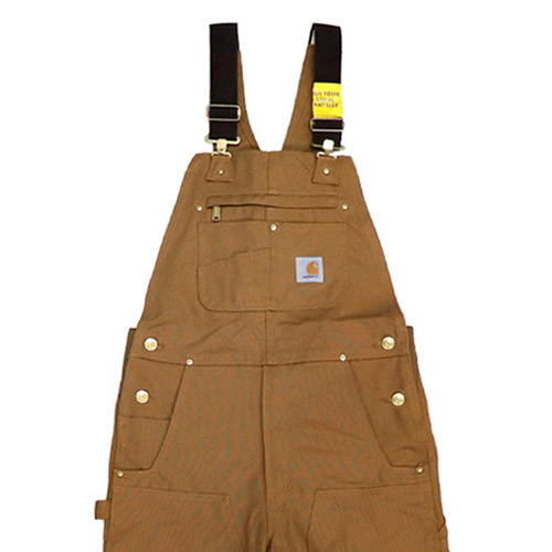 日本製定番カーハート オーバーオール DUCK BIB OVERALLS W30 サロペット/オーバーオール