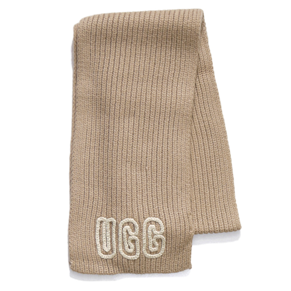 UGG（アグ） 【UGG/アグ】102787 Chunky Crafted Rib Scarf チャンキー クラフテッド リブ スカーフ ...
