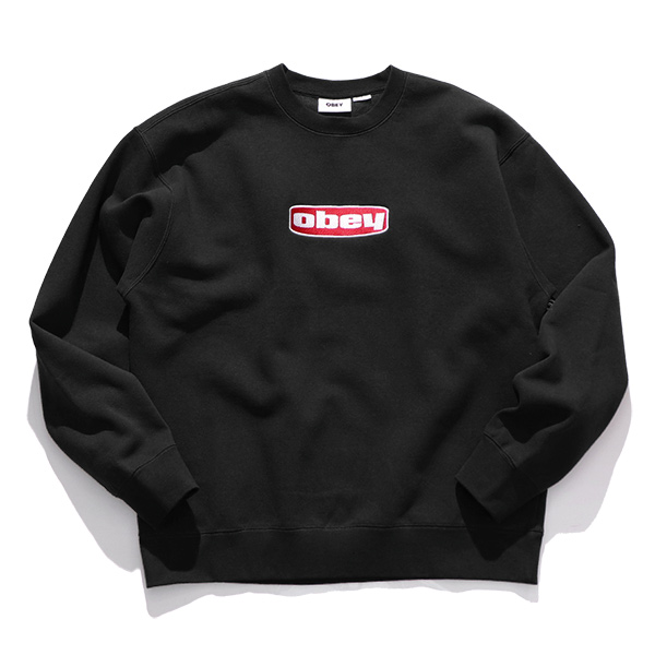 オベイ【OBEY】OBEY DAGO CREW スウェット プルオーバー トレーナー トップス ロゴ 刺繍 裏起毛 メンズ レディース ユニセックス ストリート スケーター | OBEY | 01