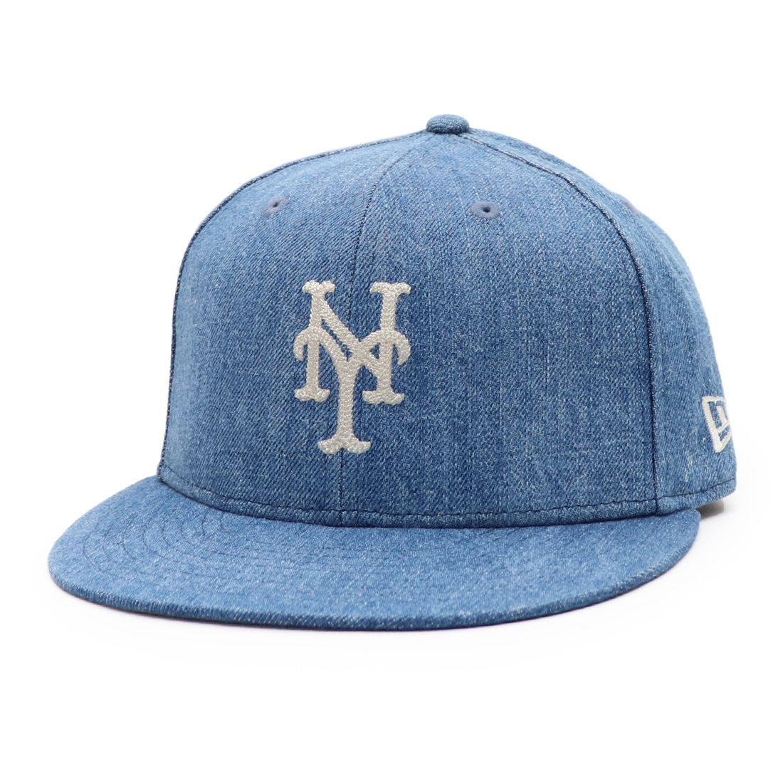 ニューエラ/NEW ERA 59FIFTY Denim ニューヨーク・メッツ Subway Seri...