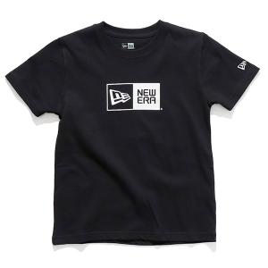 ニューエラ/NEW ERA Youth 半袖 コットン Tシャツ Box Logo キッズ 6〜15...