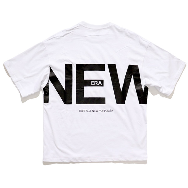 ニューエラ/NEW ERA 半袖 オーバーサイズド コットン Tシャツ Zoom Up Logo ユ...