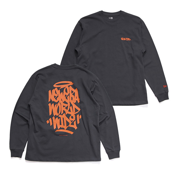 NEW ERA（ニューエラ） 長袖 オーバーサイズド コットン Tシャツ