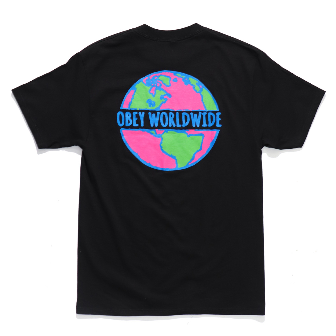 オベイ【OBEY】165263783 Obey Planet Classic T-Shirt Tシャ...