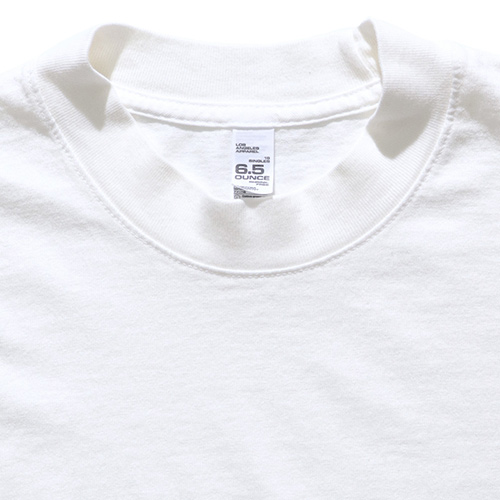 ロサンゼルスアパレル【Los Angeles Apparel】6.5oz Garment Crew Neck T-Shirt Tシャツ 無地 ウォッシュ ユニセックス MADE IN USA【ネコポス発送無料】｜bobsstore｜02