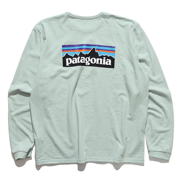 【新品 未使用ダグ付き】PatagoniaパームツリーP-6ロゴ ロンT L ○☆新品 未使用 Patagonia P-6ロゴ ロングTシャツ ロンT