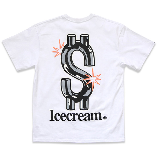 アイスクリーム【ICE CREAM】WEALTH S/S TEE 半袖 Tシャツ プリント メンズ ...