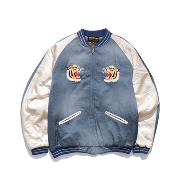 美品 HOUSTON スーベニアジャケット ヒューストン スカジャン ピンク L HOUSTON（ヒューストン） ヒューストン【HOUSTON】VELVETEEN SOUVENIR