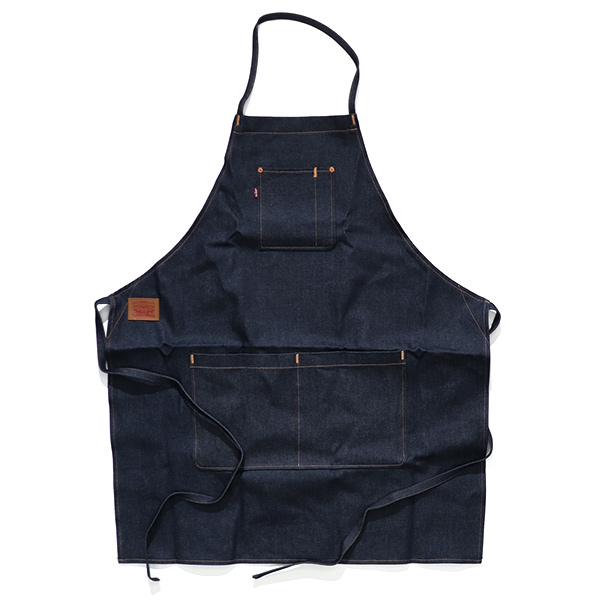暮らしに便利なアイテム リーバイス Levi's 【levis】デニムエプロン デニム生地 APRON エプロン・三角巾