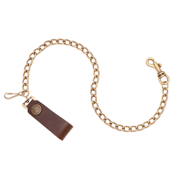 ショット【Schott】782-5970024 WALLET CHAIN ウォレット チェーン 牛革 レザー小物 アクセサリー 財布チェーン メンズ おしゃれ 日本製 アメカジ ギフトの画像