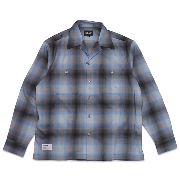SCHOTT（ショット） ショット【Schott】782-6120001 OMBRE CHECK SHIRT