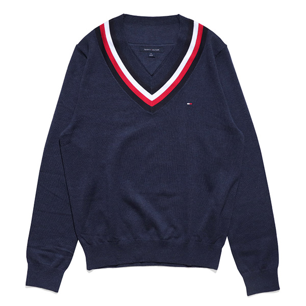 トミーヒルフィガー【TOMMY HILFIGER】78J3975 MURRAY CRICKET Vネック