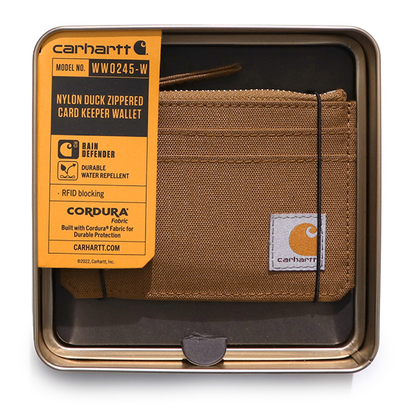 コインケース・小銭入れ CARHARTT CLARTON ZIP WALLET 5MM304 CLINK｜CARHARTT WIP CLARTON ZIP WALLET (BLACK)｜東京・吉祥寺