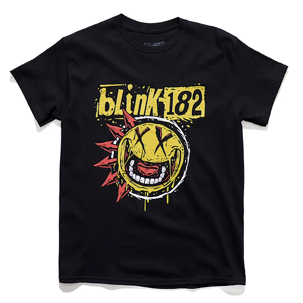 ブリンク 182【BLINK-182】SS TEE Tシャツ スマイル 半袖 ロゴT バンドT ロッ...