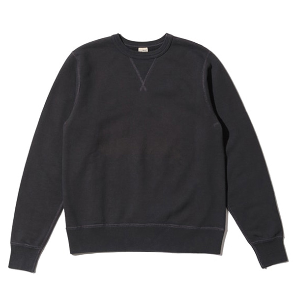 バズリクソンズ スウェット 前V アメカジ オリーブ グッドサイズ