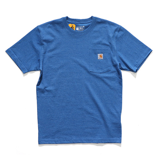 POP ART Carhartt pocket Tee (blue) Lサイズ