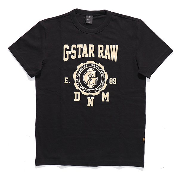 ジースター ロウ【G-STAR RAW】COLLEGIC T-SHIRT メンズ Tシャツ ロゴ ト...