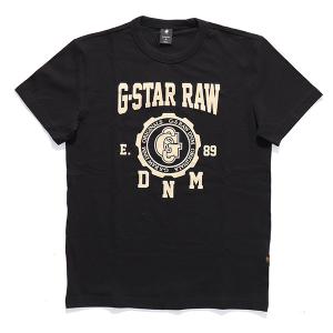 ジースター ロウ【G-STAR RAW】COLLEGIC T-SHIRT メンズ Tシャツ 半袖 ロ...