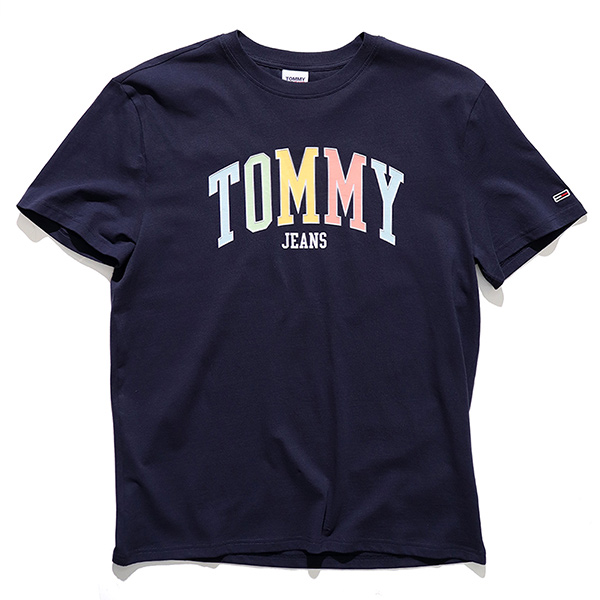 トミージーンズ【TOMMY JEANS】DM16401 SS TEE ロゴ Tシャツ 半袖 クルーネ...