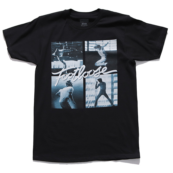 フットルース【FOOTLOOSE】TEE Tシャツ 半袖 ムービーT ロックT 映画