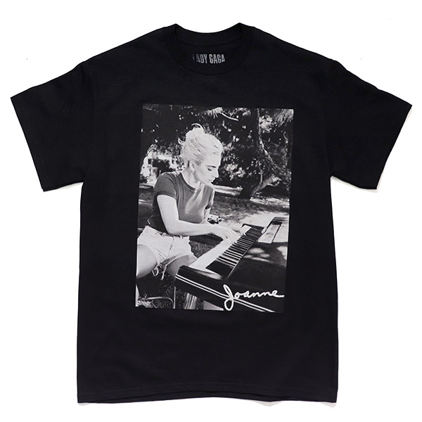 レディー・ガガ【Lady Gaga】JOANNE PIANO TEE Tシャツ 半袖 ロックT バン...