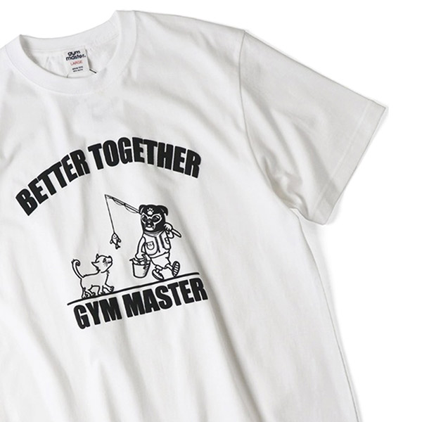 ジムマスター【gym master】G374717 5.6oz BETTER TOGETHER Tee Tシャツ 半袖 トップス ユニセックス メンズ レディース【ネコポス発送】｜bobsstore｜02