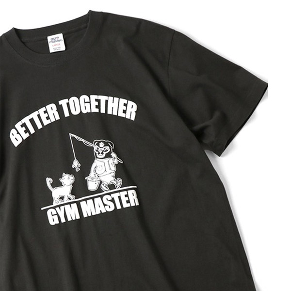 ジムマスター【gym master】G374717 5.6oz BETTER TOGETHER Tee Tシャツ 半袖 トップス ユニセックス メンズ レディース【ネコポス発送】｜bobsstore｜03