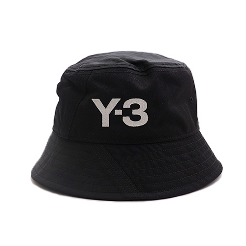 アディダス【adidas】Y-3/ワイスリー BUCKET HAT メンズ バケットハット バケハ ハット ロゴ キャップ 帽子 ブラック グレー  山本耀司