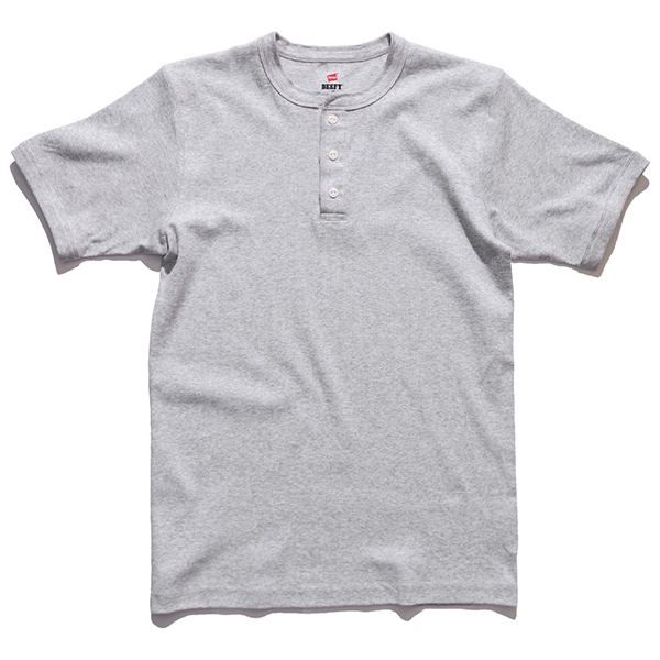 ヘンリーネック ヘインズ ヘンリーネック 七分袖Tシャツ ホワイト | ヘインズの公式通販サイト
