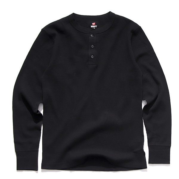 Hanes（ヘインズ） ヘインズ【Hanes】HM4-S104 BEEFY サーマルヘンリー