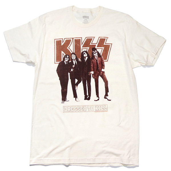 キッス【KISS】DRESSED TO KILL TEE Tシャツ 半袖 ロックT バンドT ハード...