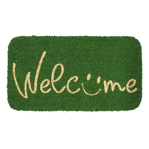 キーストーン【KEY STONE】コイヤーマット 玄関マット COMA MAT(IN0491) ナチュラル カフェ風 おしゃれ スマイル ネイティブ柄 |  | 08