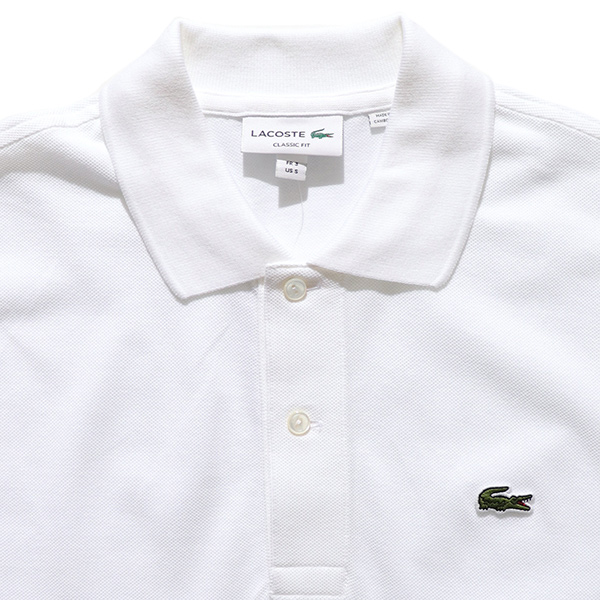 LACOSTE ラコステ【LACOSTE】L1212 ポロシャツ 半袖 ロゴ メンズ