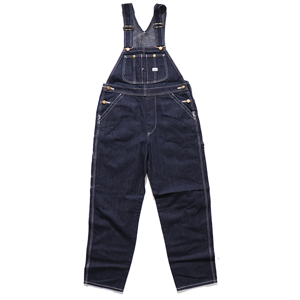 【ほぼ美品】Lee ダークデニム オーバーオール Sサイズ セール】Lee/リー 70's ルーズオーバーオール/サロペット 山型ポケット